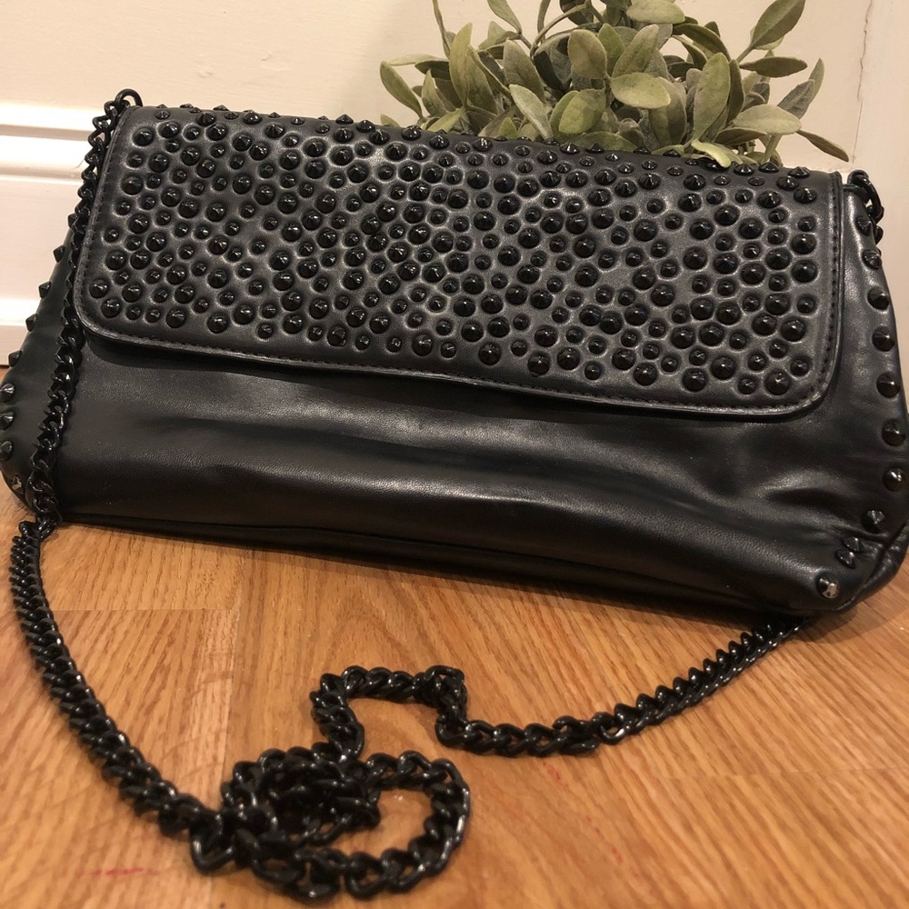 Zara black patent leather purse. Great condition!